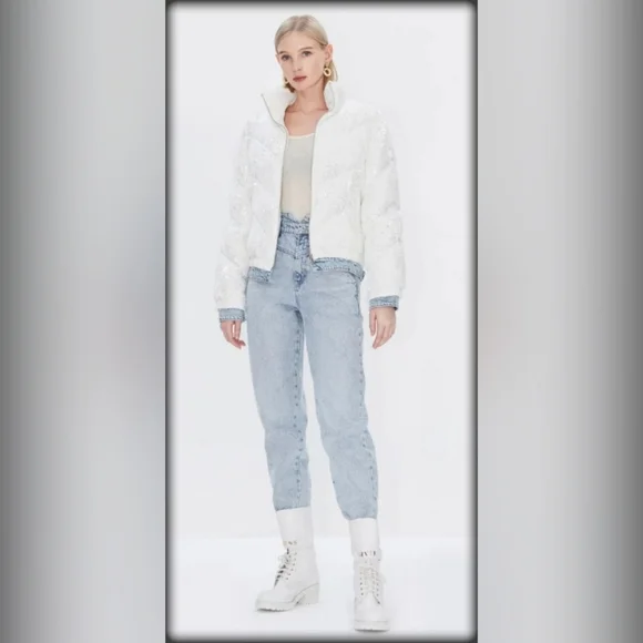 🍬 Luxurious Cropped Down Jacket 🍬 - Picture 5 of 8